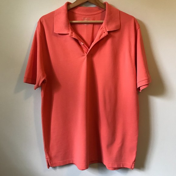St. John's Bay Other - St. John’s Bay Heritage Polo, Classic, Salmon, Size L